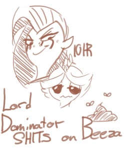 Lord Dominator SHITS on Beeza