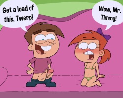 Timmy and Loli Vicky mini Comic
