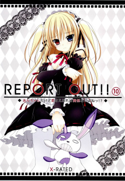 REPORT OUT!! Vol. 10