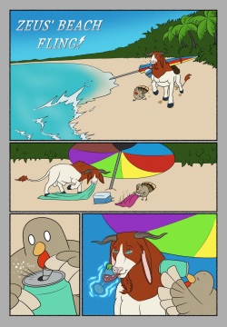 Zeus' Beach Fling!