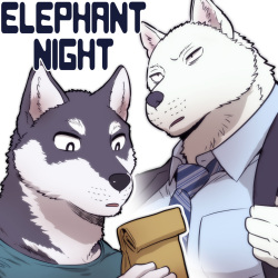 Elephant Night by Maririn