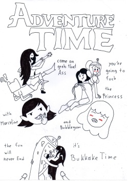 Adventure Time//with Marceline and Bubblegum