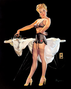 assorted vintage-style pin-up artwork part 1 of 5