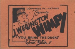 J.W.Wimpy "You Bring the Ducks"
