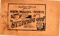 Moon Mullins and Popeye in "Stepping Out"