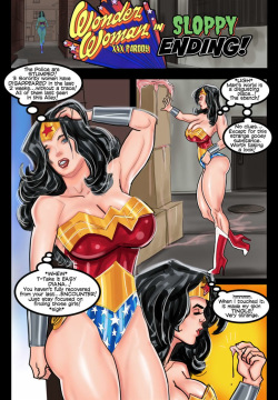 Wonder Woman in Sloppy Ending